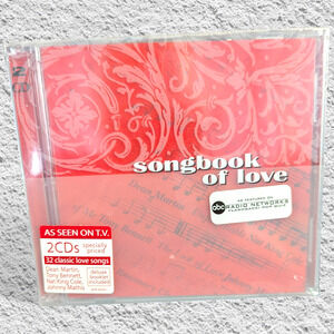 Love Songs CD 2 Disc Set Songbook of Love NEW Sealed Romantic Music